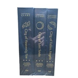 Cassandra Clare The Mortal Instruments Books‎ 4 5 6 Set Hardcover Fairyloot